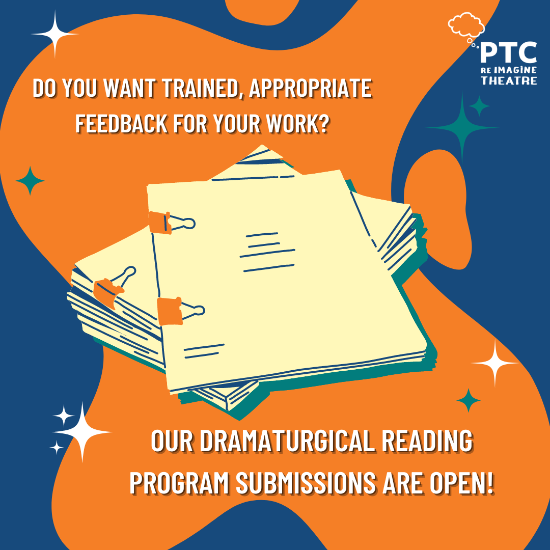 Promo image for PTC's Dramaturgical Reading Program